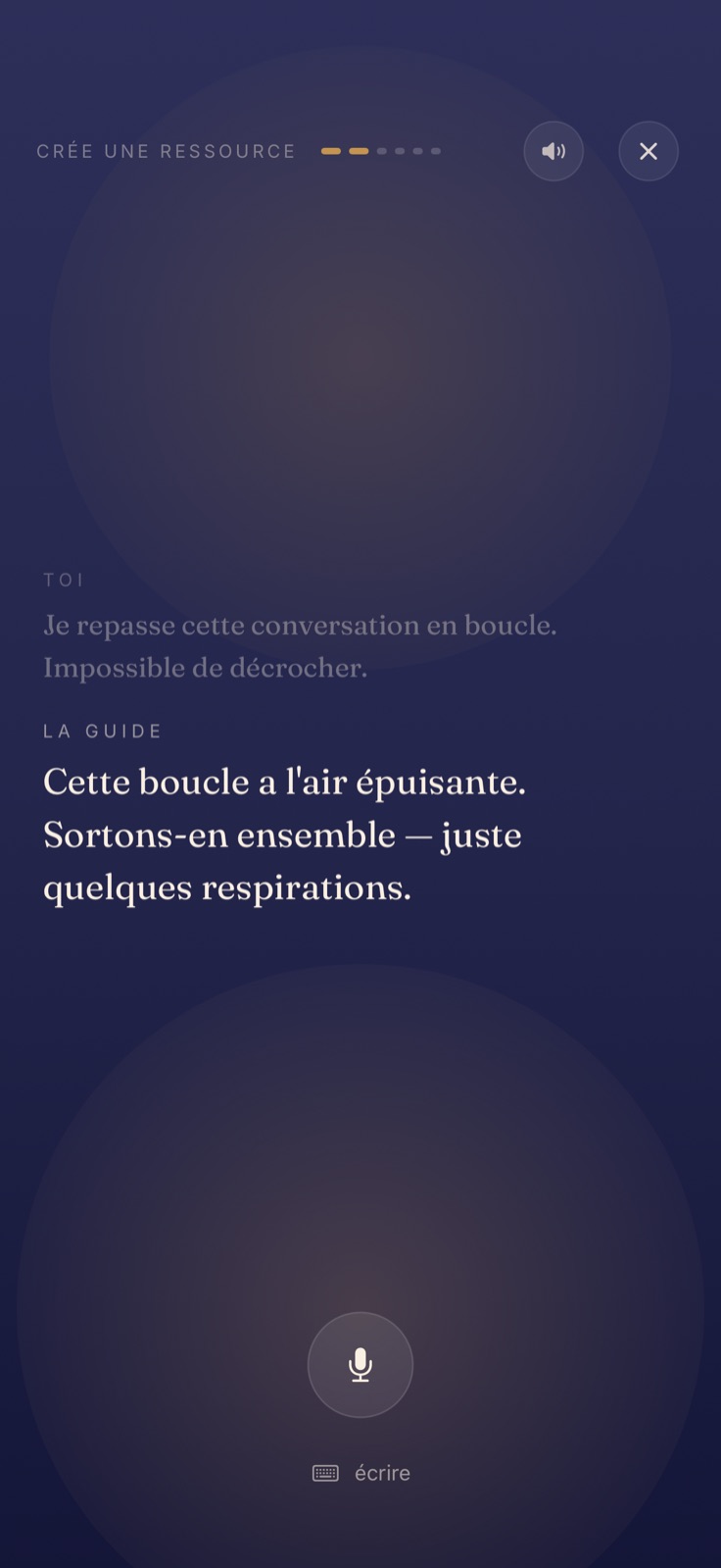 Dites ce qui vous préoccupe · Nook